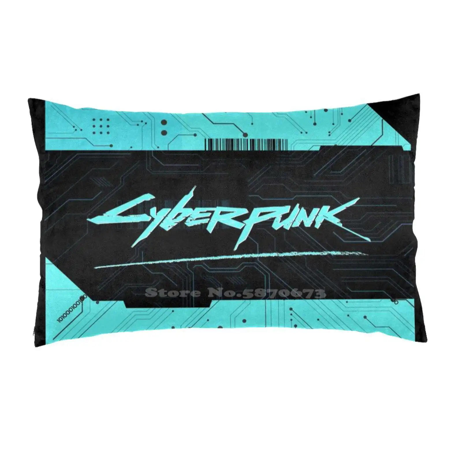 Aqua Blue Badge Fashion Bed Pillowcase Pillow Cover Sci Fi Science Fiction |
