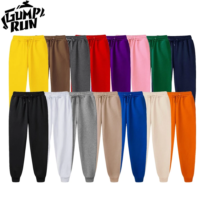2021 New Running Jogging Pants Men Cotton Soft Bodybuilding Joggers Sweatpants Long Trousers