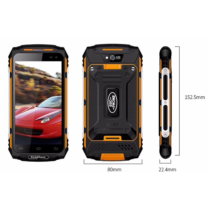  Guophone X2 Smartphone 5.0 Inch 5500Mah Mtk6737 Quad Core 2Gb Ram 16Gb Rom Android 6.0 Gps 8Mp 3G W