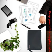 Огнестойкая Водонепроницаемая папка для документов с 12 карманами на молнии ING-SHIPPING