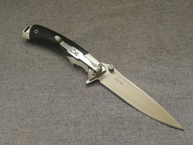WHYEDC OEM качественная модель 0200 Складной нож 440C стальное лезвие с G10+ стальная ручка Походный тактический нож для выживания s EDC инструмент