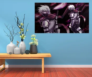 

[Self-Adhesive] 3D Naruto 572 Japan Anime Wall Stickers Mural Decal Wall Murals AJ WALLPAPER Belly