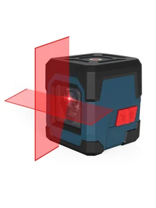 Нивелир лазерный HANMATEK LV1, с перекрестными линиями, диапазон измерения 50 футов, самовыравнивающийся, вертикальные и горизонтальные линии
