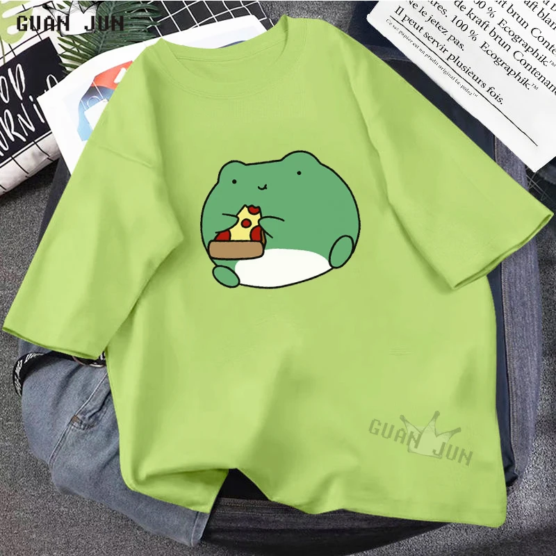 verde estético oversized t camisa harajuku casual verão topos