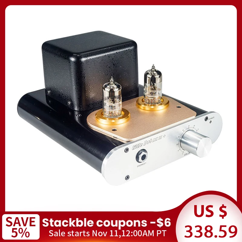 Little Dot MKIII+ MK3+ 6C4 Tube Amplifier