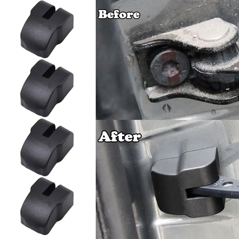 

50% HOT SALES 4Pcs Car Door Check Arm Cover Lock Stopper Hinge Cap Suitable for Focus MK2 05 11