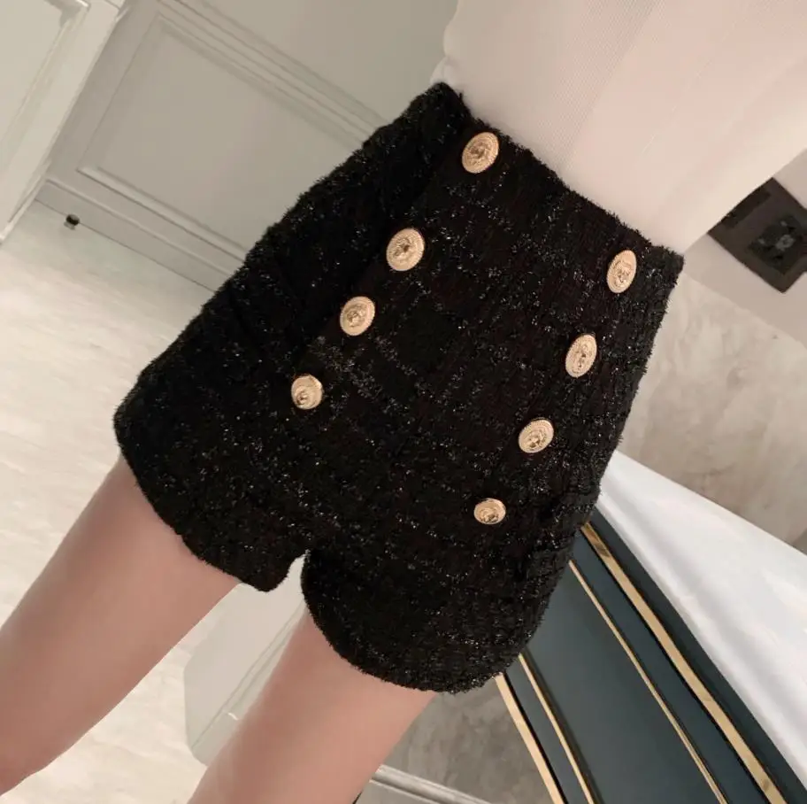 discounted  Patchwork Tweed Jackets Women's Coat Lapel Collar Long Sleeve Korean Coats Female Short Jackets Aut