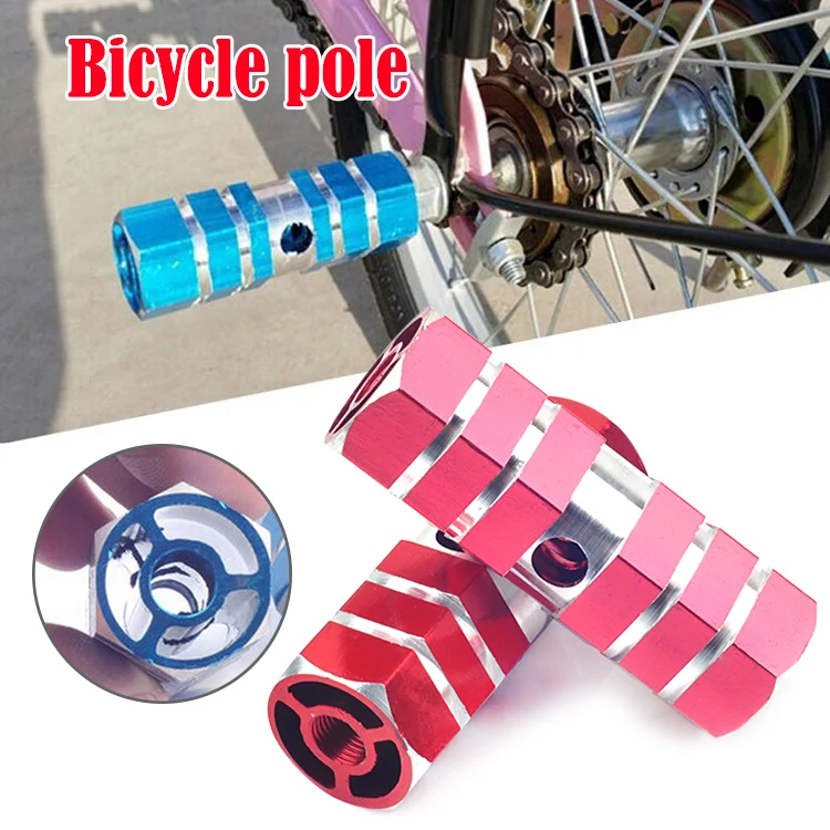 Ne Bicycle Pedal Foot Pole Stand Aluminum Alloy Rocket Launchers Cycling Tool Tools for Mountain Bike BN99 | Спорт и развлечения