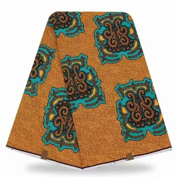 

2020 New Arrival Guaranteed Veritable Wax African Ankara Real Wax Ghana Wax 6 Yards African Printed Fabric 100% cotton