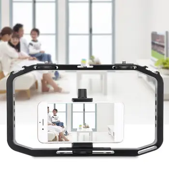

Ulanzi M-RIG All in 1Handheld Triple Cold Shoe Mount Camera Cage Phone Clip for Microphone Flash Tripod Selfie Stick Vlog gimbal