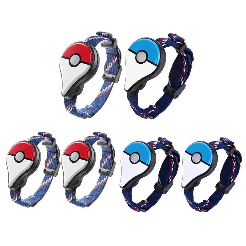 

1/2pcs Games Bluetooth Auto Remind Wristband for Nintendo Pokemon Go Plus Smart Watch Interactive Figure Toys with USB Charging
