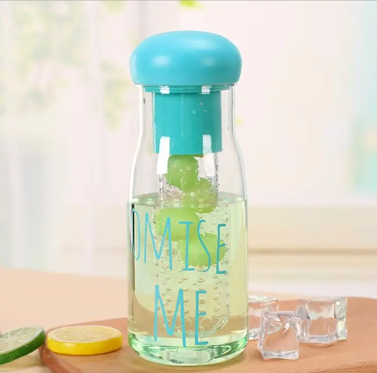 water bottle 500 мл бутылка для воды Герметичный Материал мой спортивный напиток Высокое качество Тур Пешие прогулки портативные бутылки для скалолазания лагеря - Цвет: water bottle