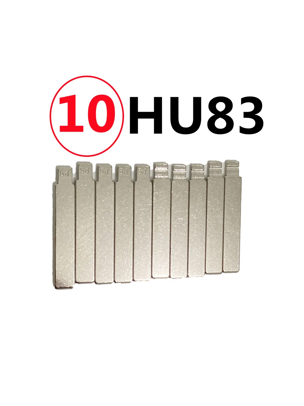 Car Key Blade 54# KD Lishi HU83 10PCS for Peugeot Expert 308 Citroen Fiat Scudo Renault DS KD VVDI KEYDIY XHORSE