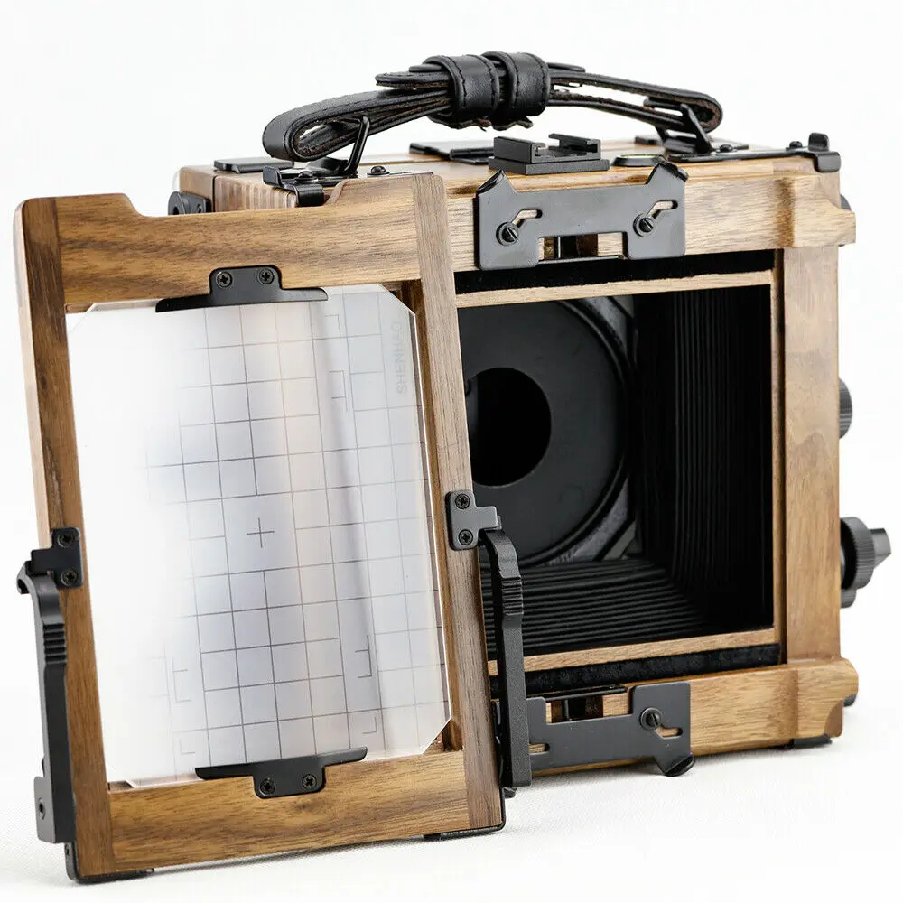 Shen Hao SH HZX 45-F ореховое дерево 4x5 поле Складная широкоформатная пленочная камера
