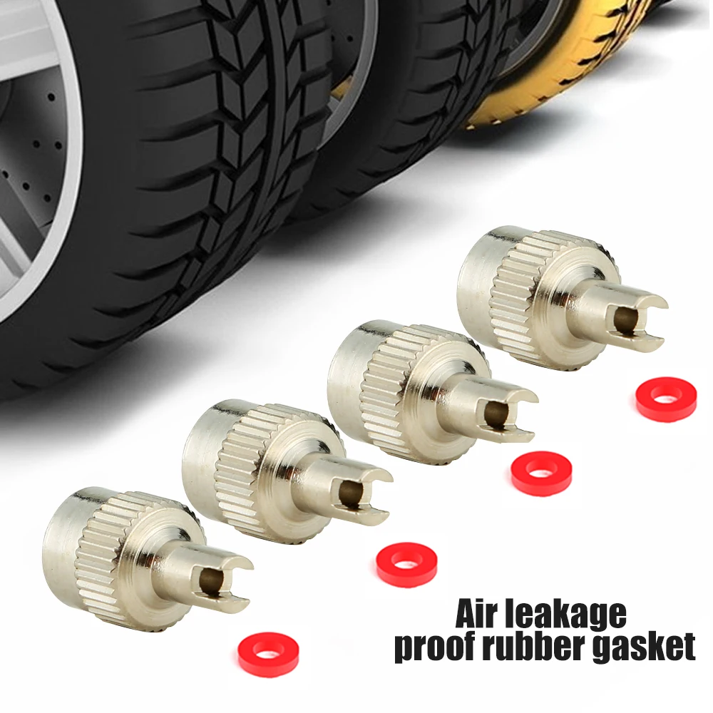 4 шт. медные колпачки для автомобильных колес на клапан обод шины крышки ствол