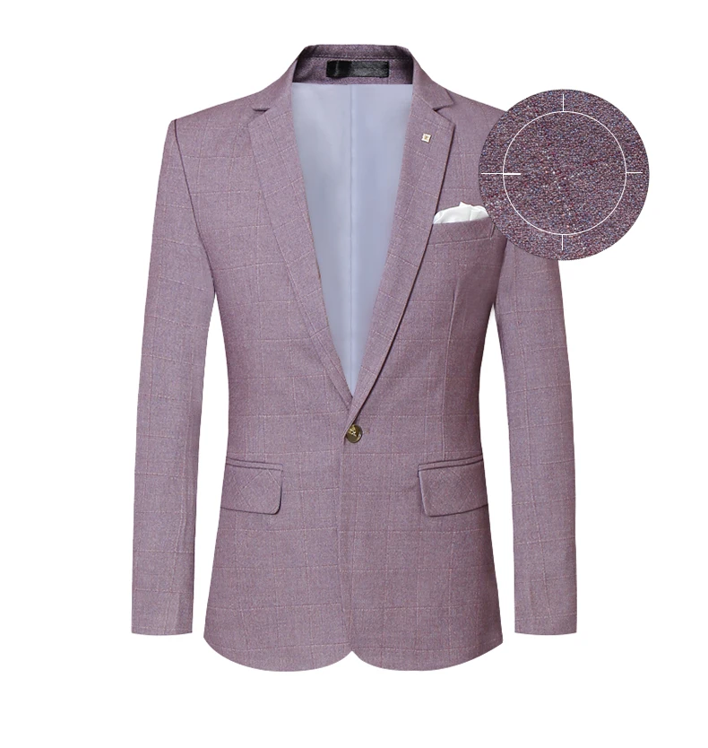 Высокое качество деловой мужской пиджак корейский приталенный мужской пиджак s пиджак официальная одежда размера плюс повседневный мужской блейзер 5XL-S