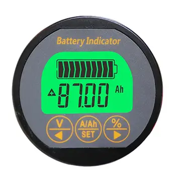 

DC 8-80V 50A 100A 150A Battery Tester Voltage Current Meter Battery Capacity Monitor Indicator Ammeter Voltmeter