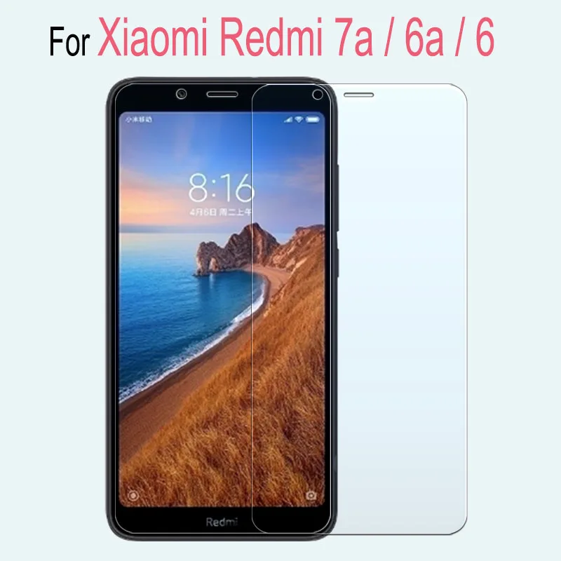 Защитное стекло для Xiao mi Red mi 6a 7a 6 закаленное стекло ksiao mi xiaom mi a6 a7 защита для экрана a 7 tremp xiaome защитная пленка