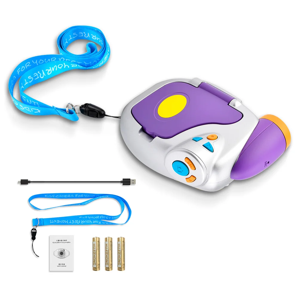 1080P Kids Digital Camera Video Camcorder HD Display Gift for Boys Girls Children OUJ99