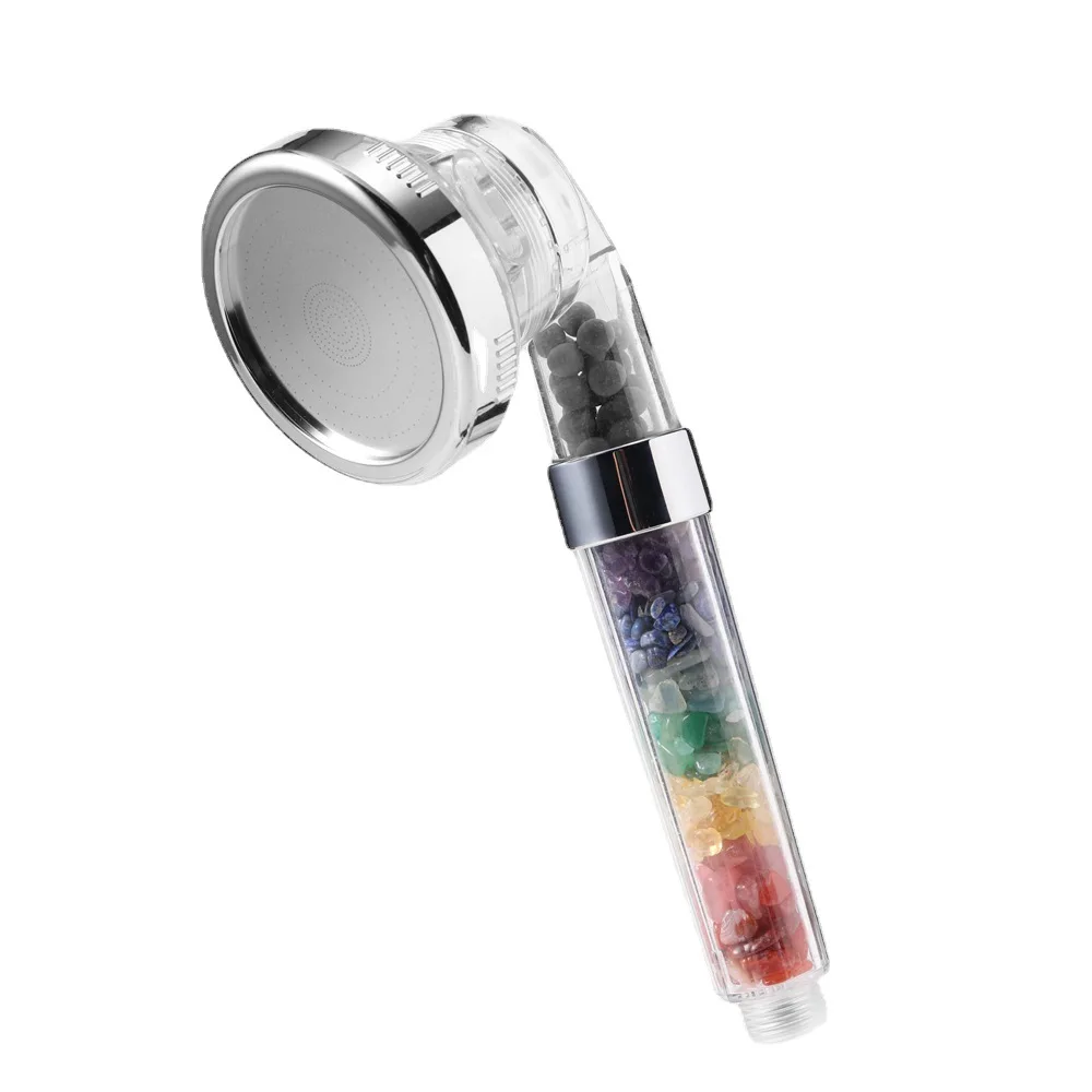 

7 chakra chips crystals home bathroom Accessory shower tool colorful stones healing household products wholesale dropshipping