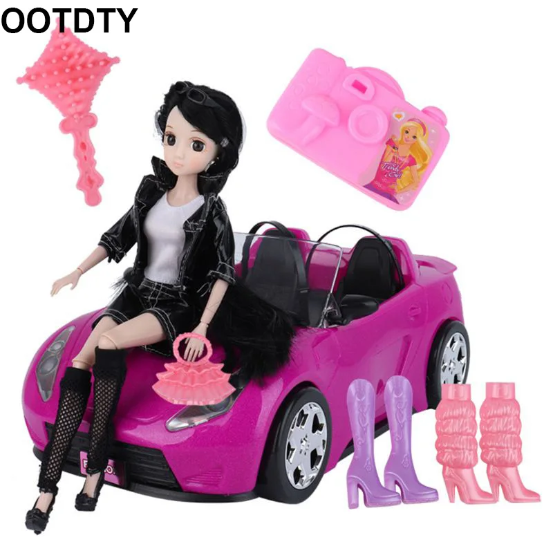 

Doll Toy Luxury Open Car Set For Barbi Bjd Blyth 30cm/11.8in Doll Commonly Used Doll Accessories