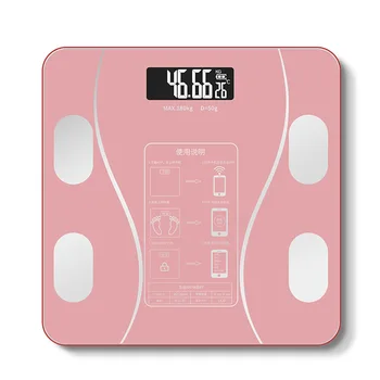 

Body Fat Scale Smart Wireless Digital Bathroom Weight Scale Body Composition Analyzer With Smartphone App Bluetooth