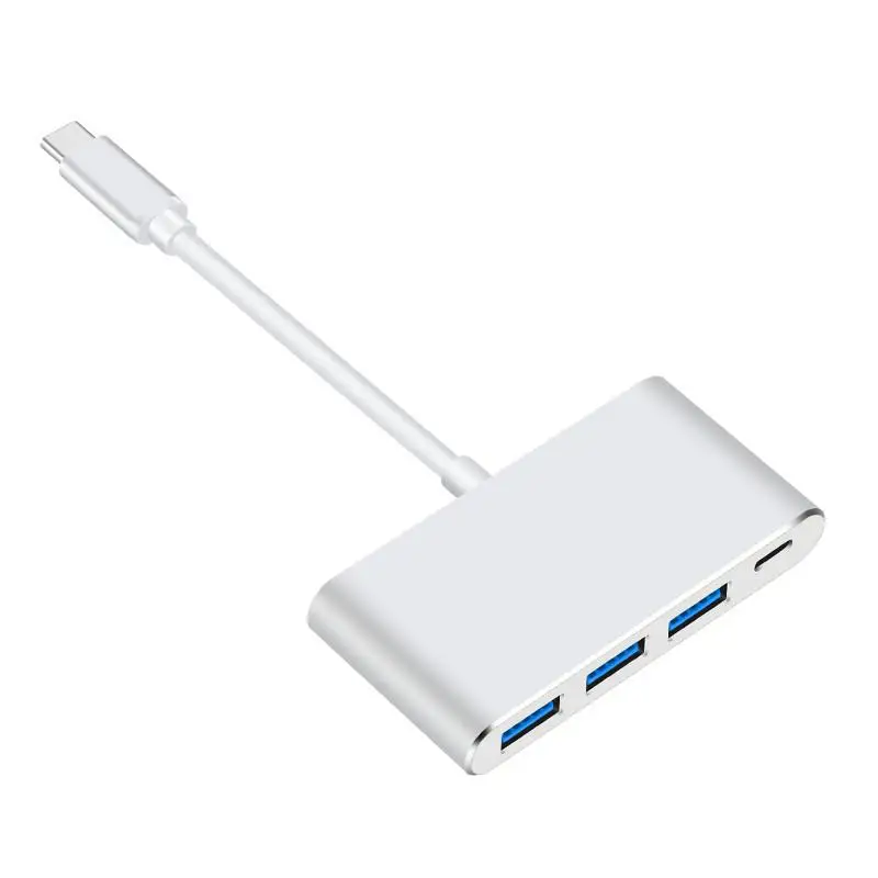 Док-станция type-c расширяет интерфейс Usb 3,0, один буксир четыре концентратора, Macbookpro ноутбук конвертер, Millet Mobile Multif - Цвет: 0.15m