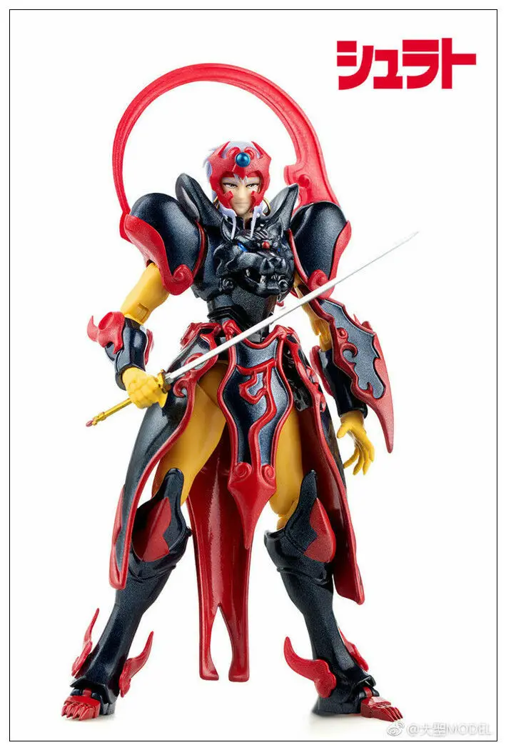 

New Dasheng Toy Tenkuu Senki Shurato Gai Kuroki Action Figure