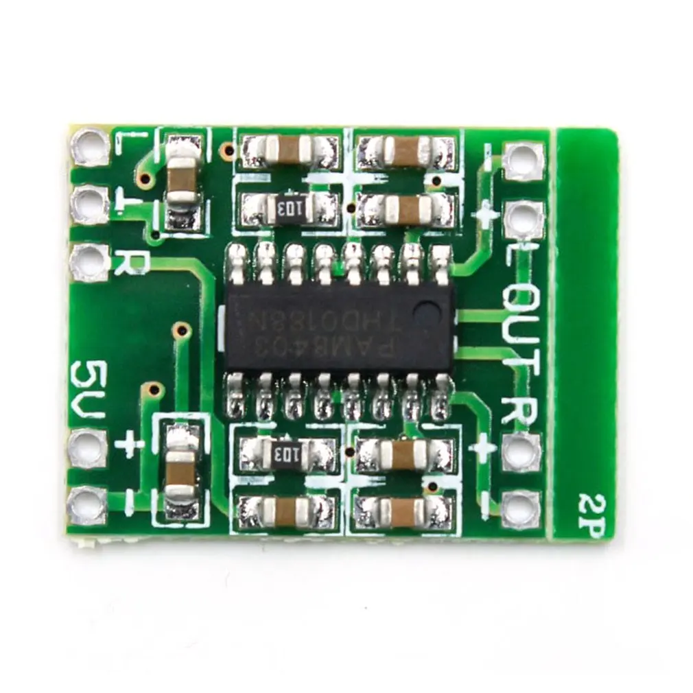 

Pam8403 Power Amplifier Board Class D 2X3W Ultra-Miniature Digital Power Amplifier Board