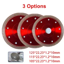 

4/4.5/5 Inch 105/115/125mm Ultra-thin Diamond Cutting Saw Leave Disc Round Circular Saw Blade For Marble Porcelain Granite Tile