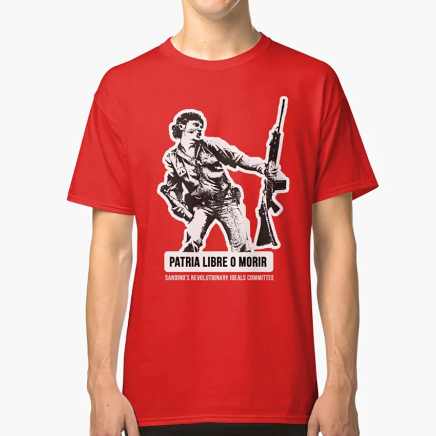 Мужская футболка с Молотовым принтом sandinista nica fsln sandino sandinismo nicoya nicaragoo