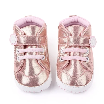 

1Pc Baby Girl Infant Spring And Autumn Cute Fashion Flower Print Pattern Velcro Anti-slip Soft-soled Toddler Shoes