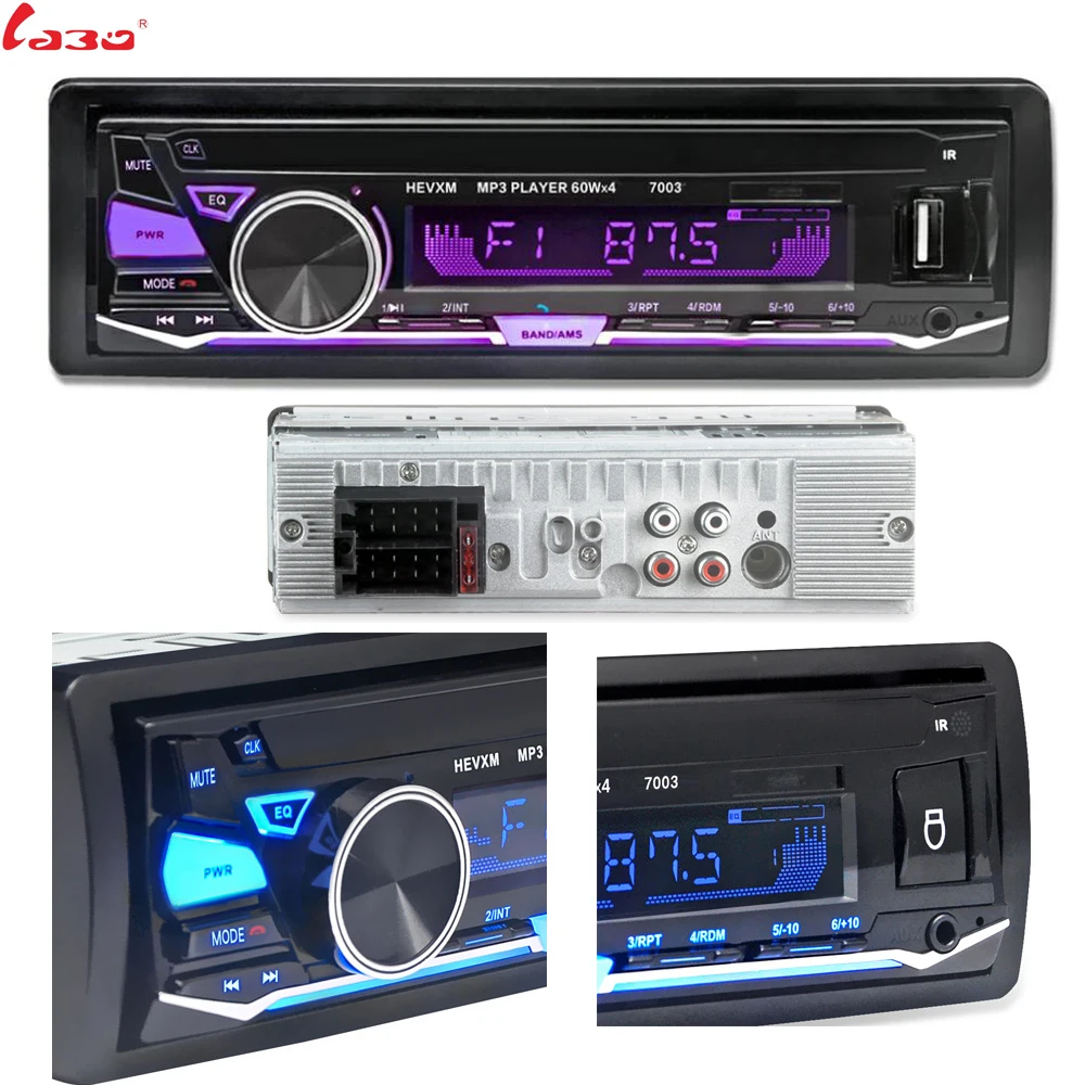 Автомагнитола LaBo 12 В Bluetooth стерео FM MP3 5 зарядное устройство USB SD MMC AUX автомобильная