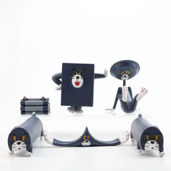 

6pcs/set 7cm Tom Cat and Mouse Hot Movie Character PVC Figure Toy Birthday Gift Decoration Toy Kid Gift
