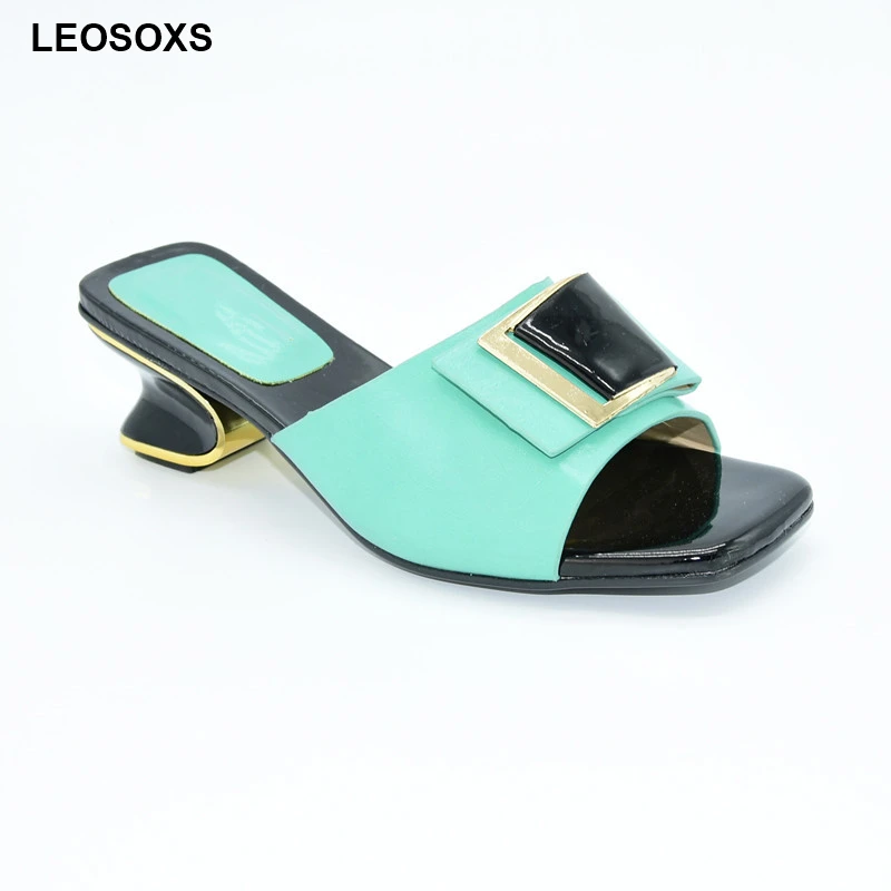 Женские туфли-лодочки с пряжкой на высоком каблуке в итальянском стиле свадебные