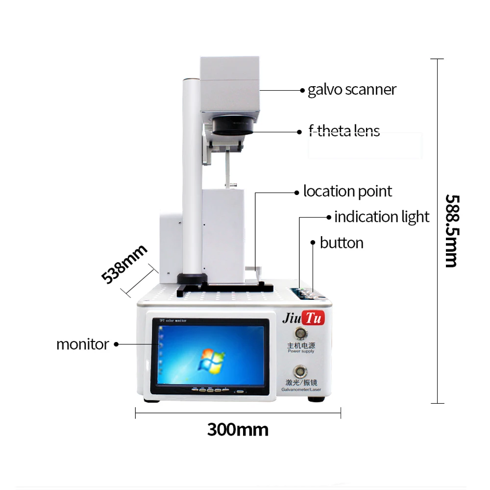 2020 Laser DIY Engraving Cutting Machines For iPhone 11 11Pro Max X XS 8P 8G Back Glass Separating Separadora LCD | Мобильные