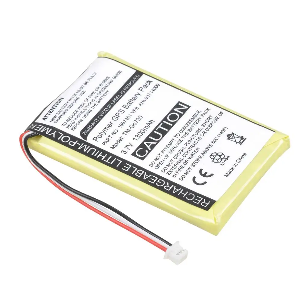 3x GPS Батарея для TomTom Go 530 Live 630 630T 720 730T go 930 930T SatNav 1300mAh батарея 1697461 AHL03714000 VF8