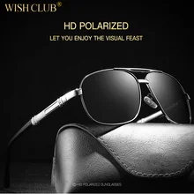 Классические поляризационные солнцезащитные очки для мужчин и женщин, фирменный дизайн, для вождения, с бликом, квадратная оправа, нежные солнцезащитные очки, мужские очки, UV400, Gafas