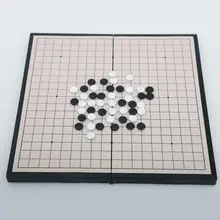 Plateau de jeu pliable et magnétique pour enfants et adultes, ensemble de pierres magnétiques en plastique convexes simples, jouet d'intelligence de divertissement