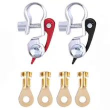 Авто зажим аккумулятора автомобиля клип отрицательная положительная латунь коррозионная стойкость хорошая проводимость кабели разъем аксессуары