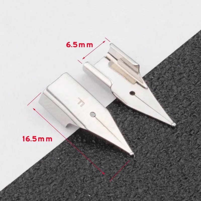 10 개/몫 제조 359/359A 펜촉 스테인레스 스틸 F0.5mm EF0.38mm 펜촉
