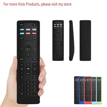 

For Vizio XRT136 Smart TV Remote Shock-proof Silicone Cover Case with Remote Loop Protective Skin Shell #1028