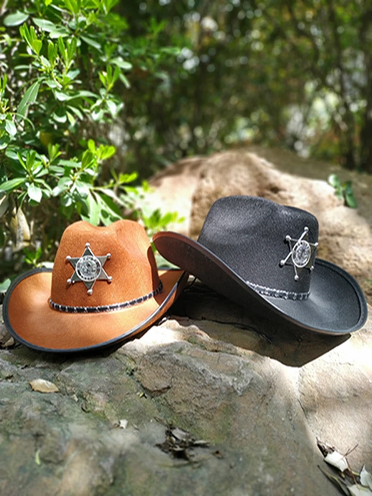 Chapeau de Cowboy Femme Cuir