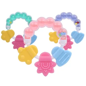 

Cute Baby Toys Newborn Teether Hand Bells Baby Toys 0-12 Months Teething Development Infant Early Educational Baby Rattles Toys