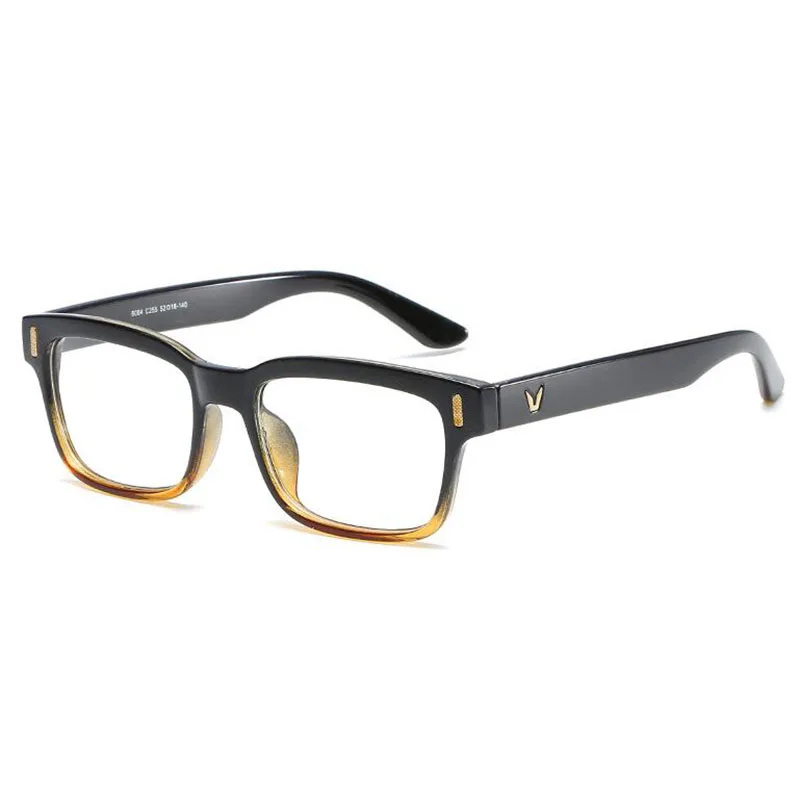 black tea frame 0,5-1,0 до-6,5 очки по рецепту 1,56 1,61 асферические линзы оправа для ногтей очки для близорукости квадратные студенческие диоптрийные очки - Цвет оправы: black tea frame