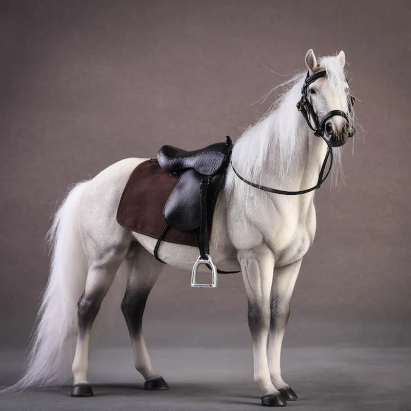 JXK 1:12 теплосыпная лошадь моделирование статическая модель солдат установлен домашнее украшение модель игрушки