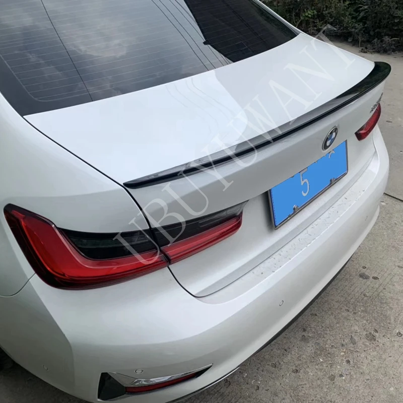 

For BMW G20 Rear Trunk Spoiler ABS Plastic P Style 2019 - 2020 320i 320D NEW 3 Series G20 Lip Wing Spoiler