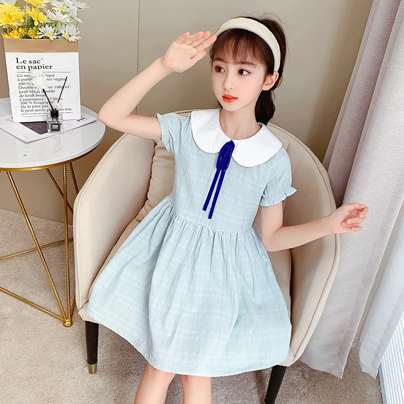 Peter Pan Collar Dress, M