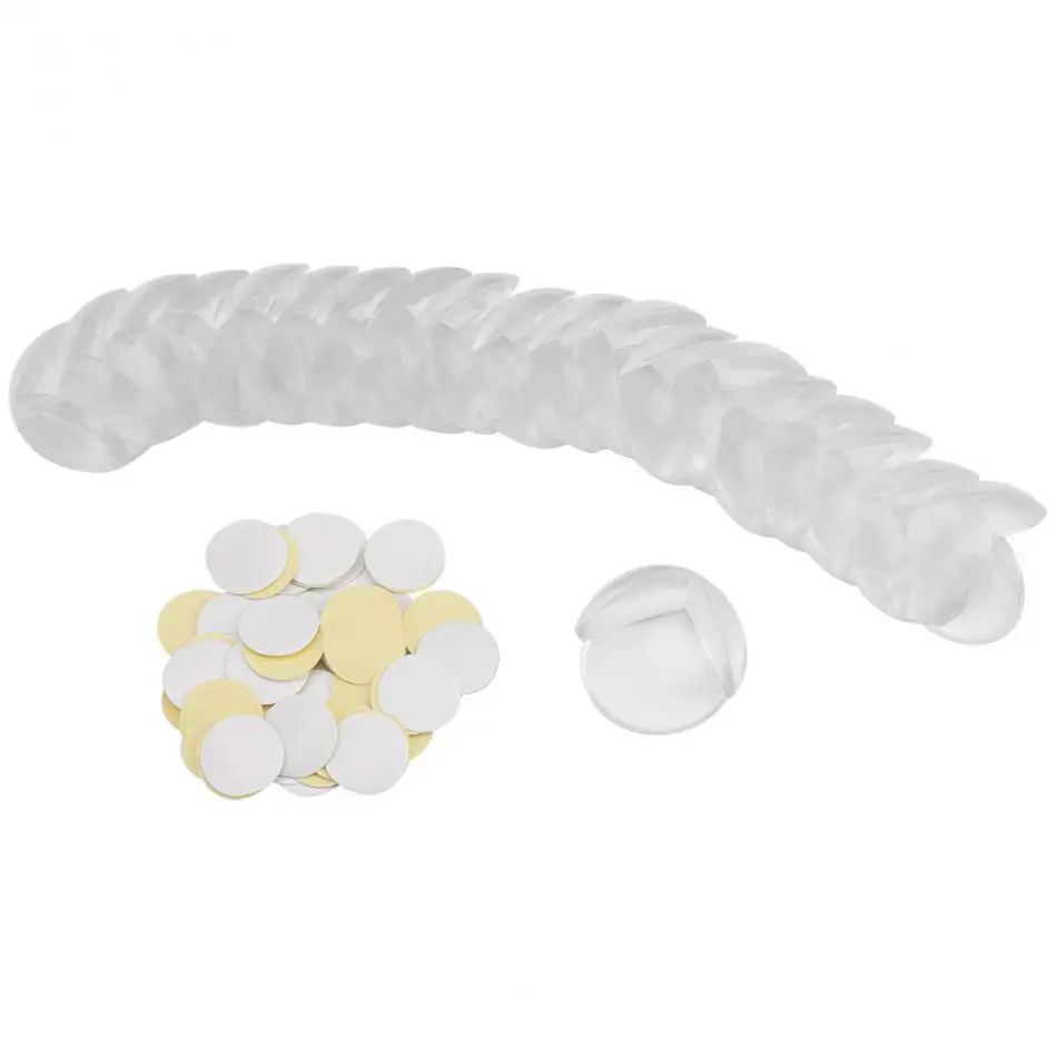 Silicone Table Corner Protector 10pcs Children Baby Safety Furniture Corner Guards Table Edge Protection Cover Anticollision