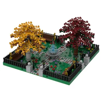 

Park Garden Collection Simulation Model 2020 Building Blocks Diy Bricks Kids Educational Christmas Gift for Children